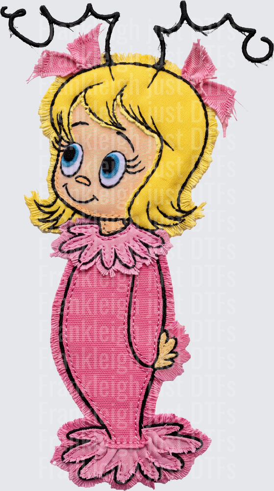 cindy lou who stitched