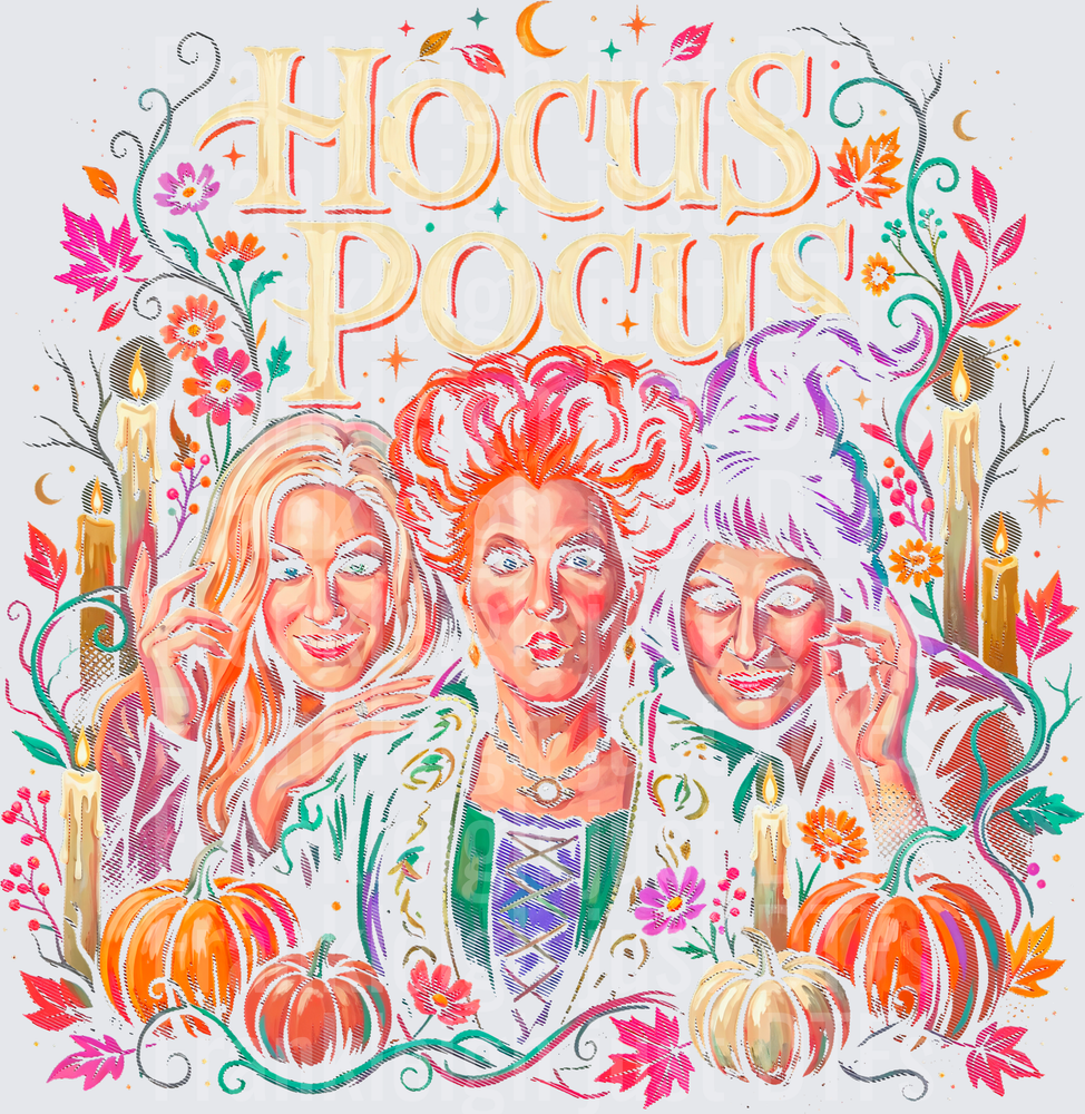 Hocus Pocus (Halftone)