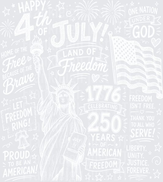 4th Of July Doodle