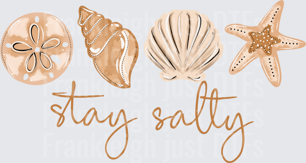 tan stay salty shells
