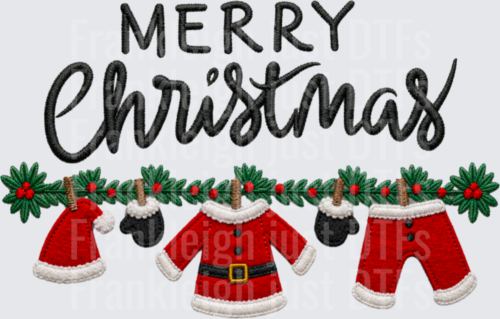 Merry Christmas Santa Suit