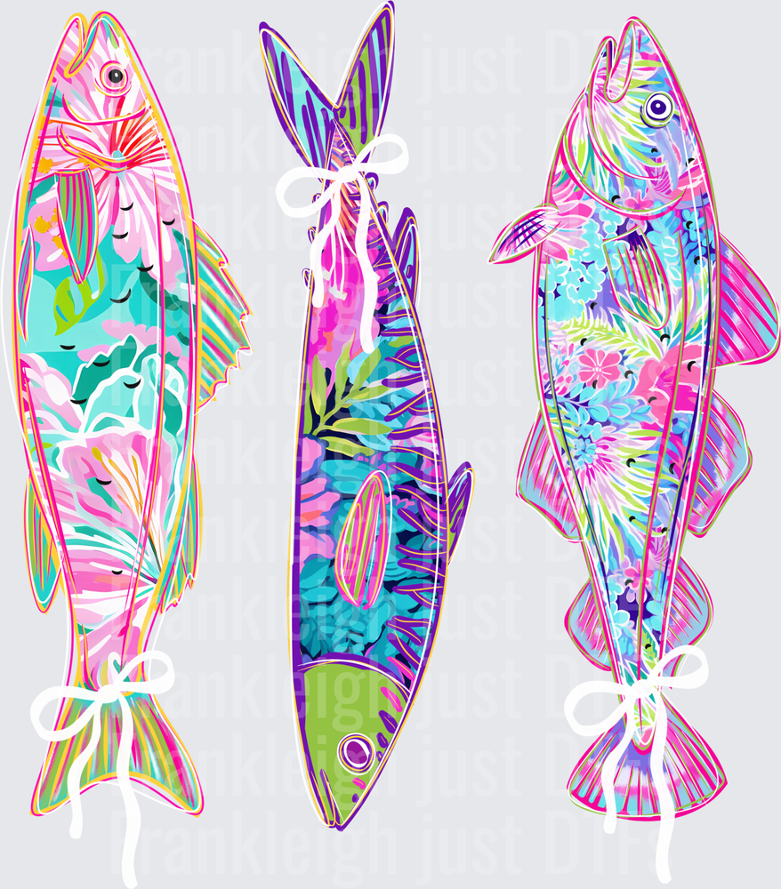 Tropical fish with bows (1)