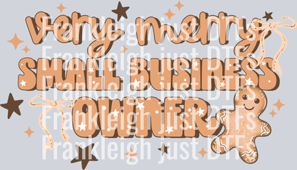 Very Merry Small Business Owner