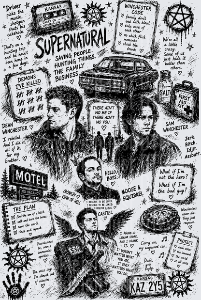 Supernatural Collage