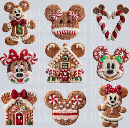 Collage Latch Hook Yarn Crochet