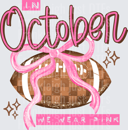 In October We Wear Pink