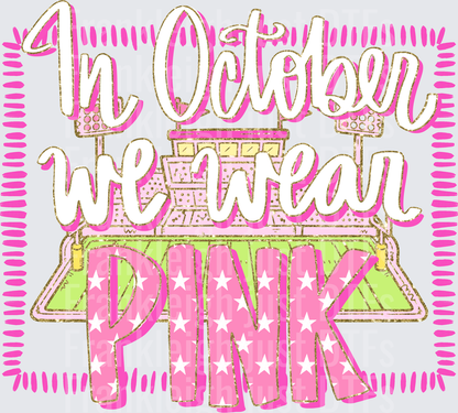 In October We Wear Pink Preppy