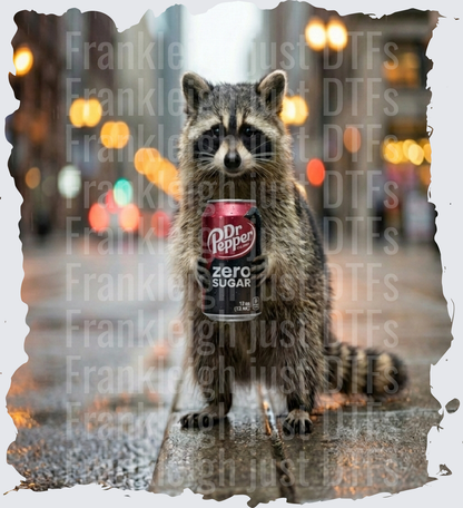 raccoon dr pepper zero