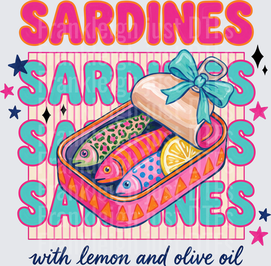 sardines with lemon olive oil