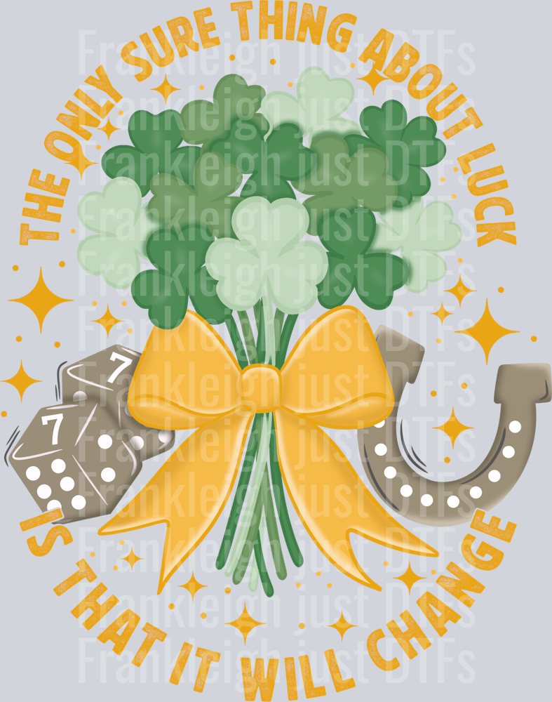 The Only Sure Thing (Yellow Letters)