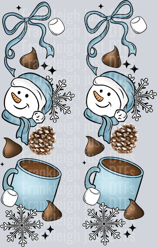 Winter collage sleeve