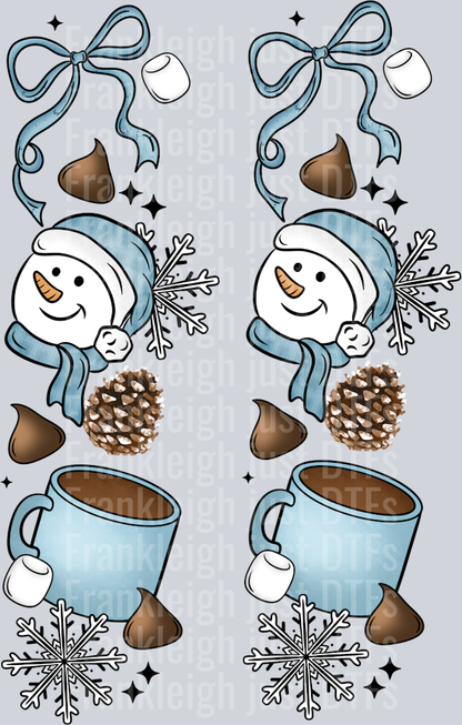 Winter collage sleeve