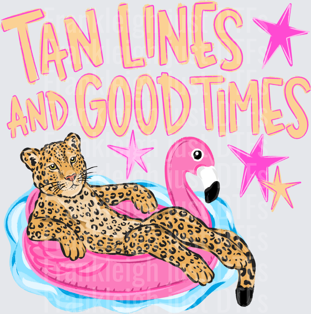 tan lines and good times