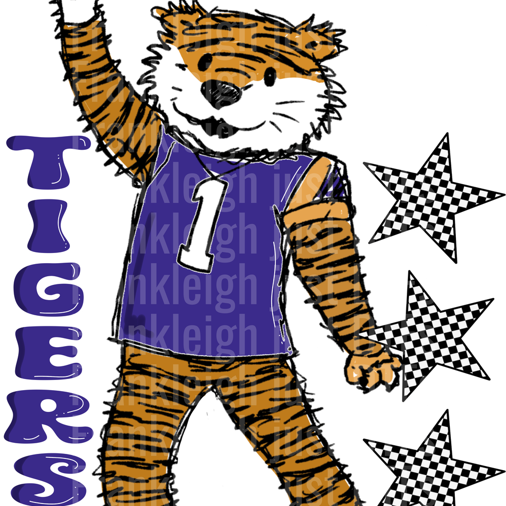 LSU Tigers Sketch