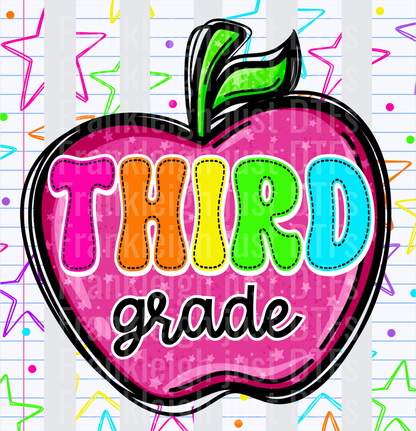 Third Grade Apple