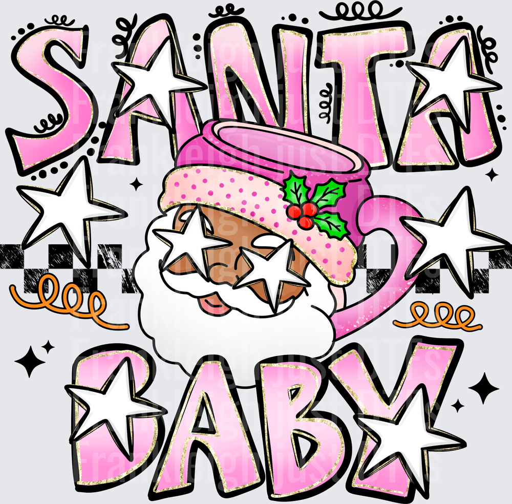 Santa baby brown skin