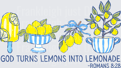 God turns lemons into lemonade