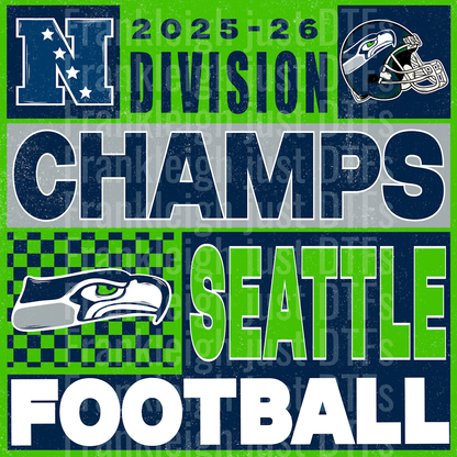 NFC CHAMPS Div Seattle