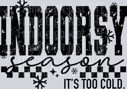 Indoorsy Season Single Color Black
