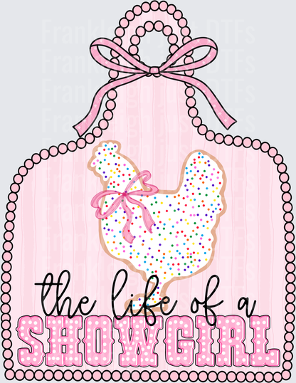 The life of a showgirl chicken