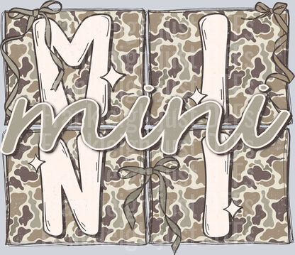 Camo Bow Mini