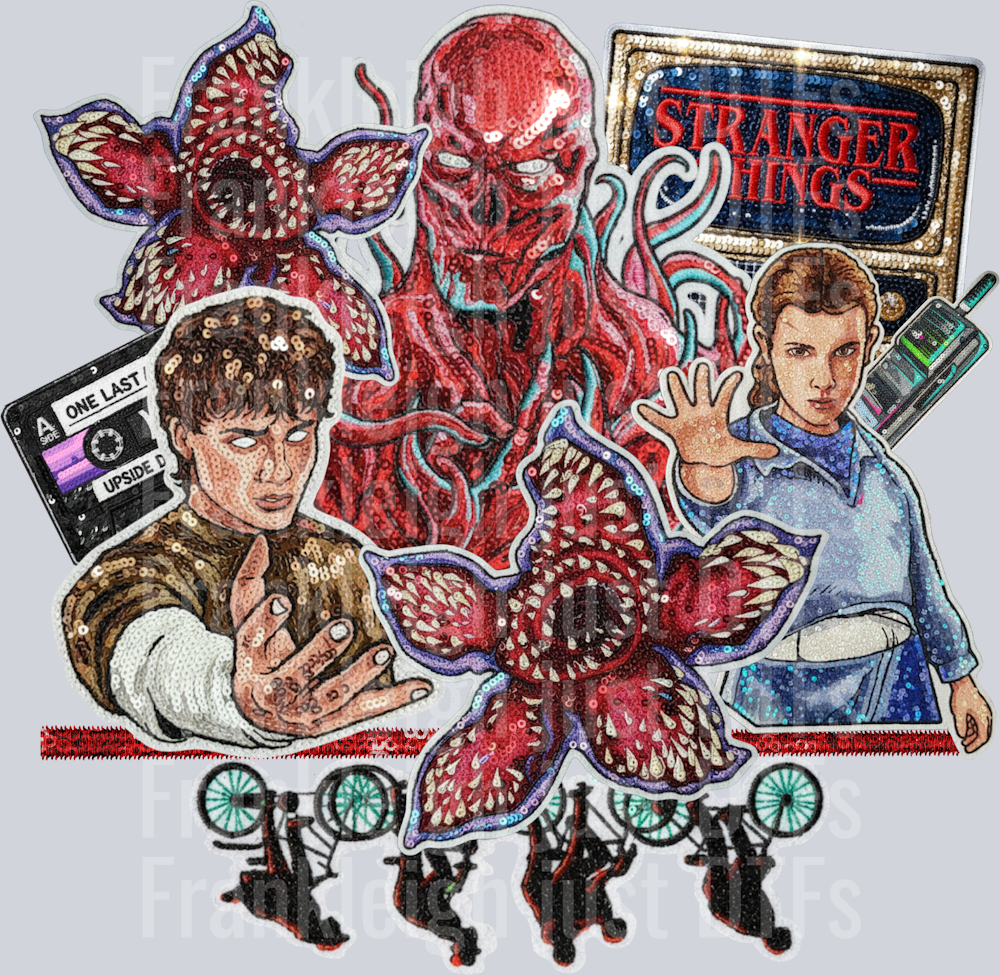 Strange Things Last Adventure Sequins