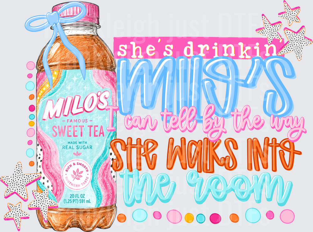 She's Drinkin Milo's