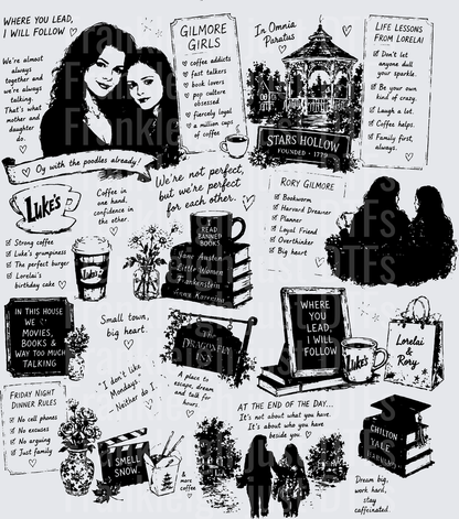 Gilmore Girls Collage