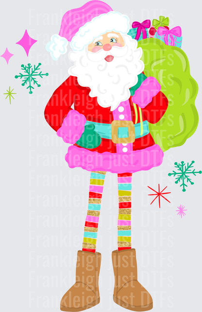 Long legged Santa