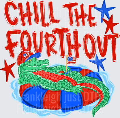 Chill the Forth out Gator with Hat