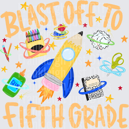 Blast off to Fifth Boy