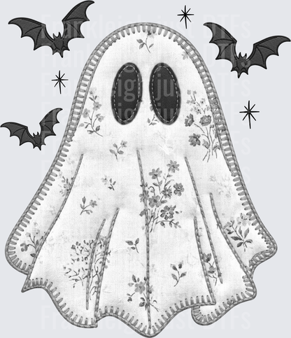 Faux stitched ghost