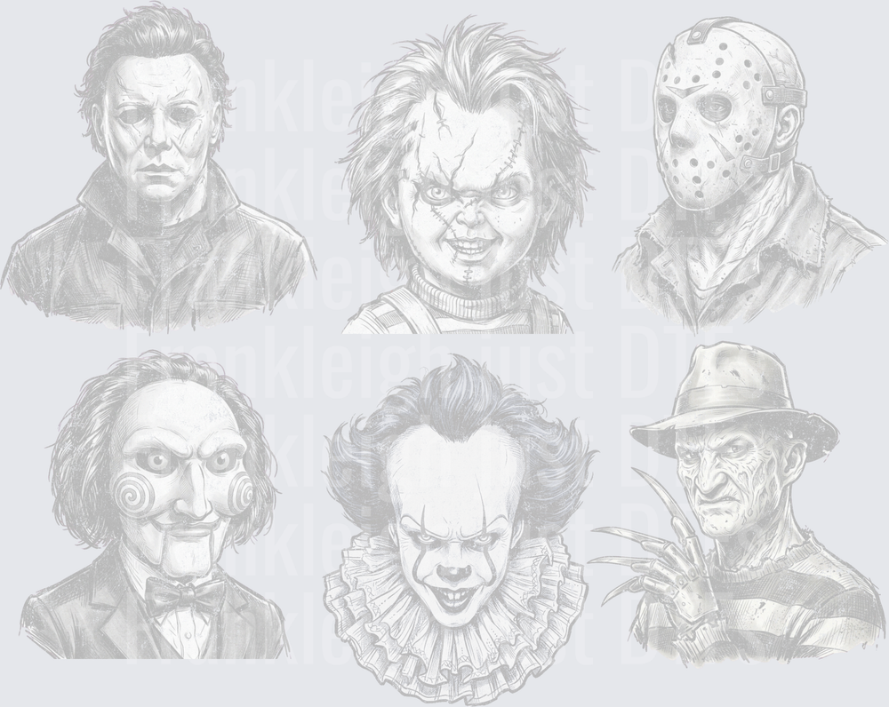 Horror Men white