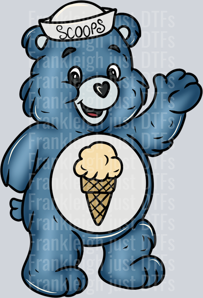 Blue stranger bear