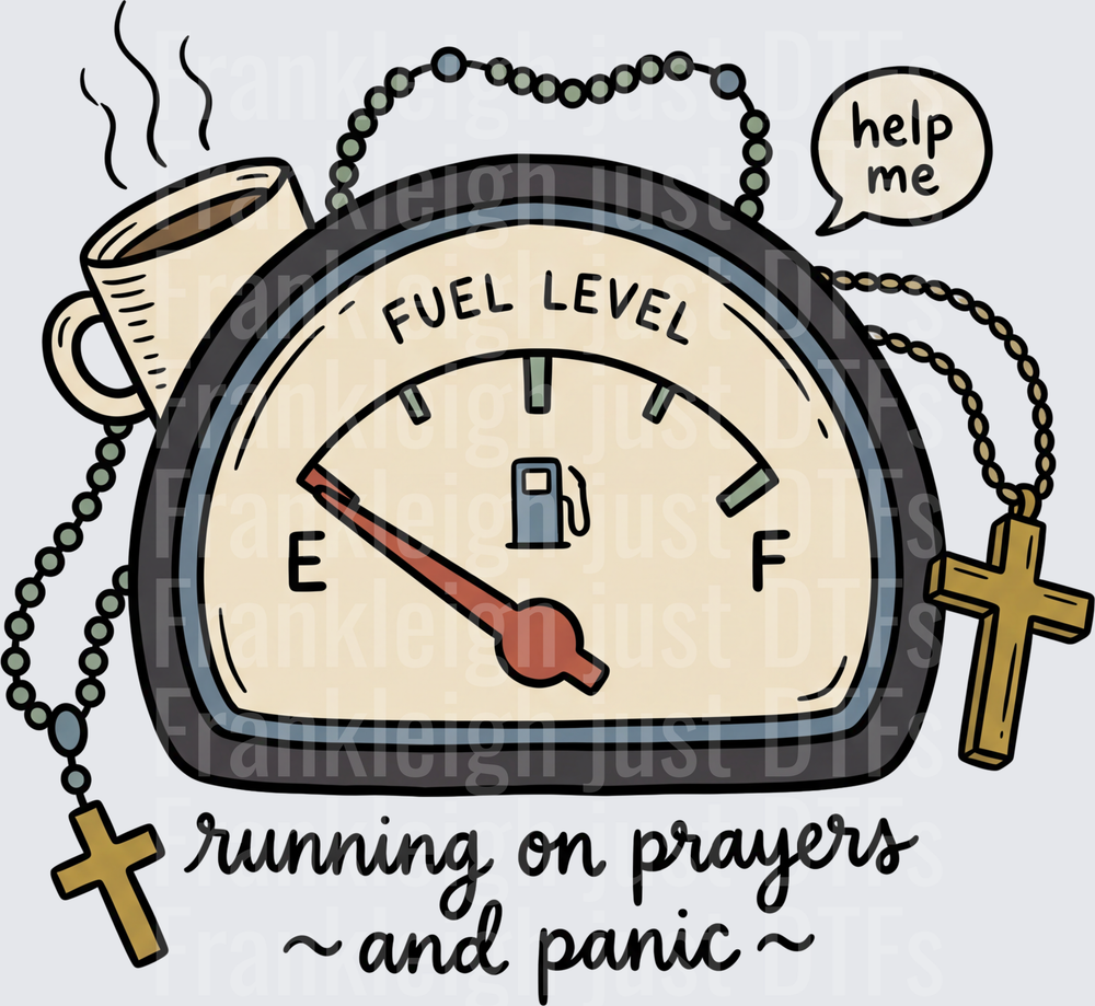running on prayers and panic