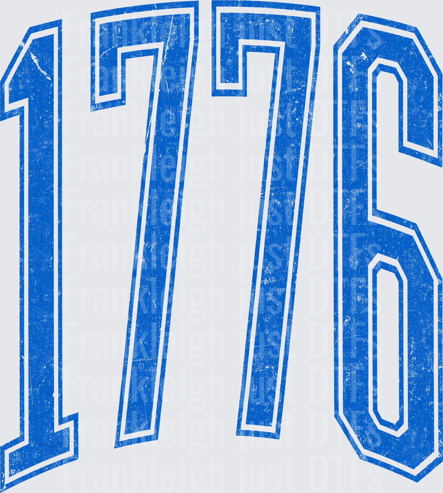 1776 in blue