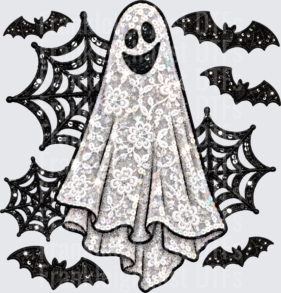 Ghosty Faux Sequin