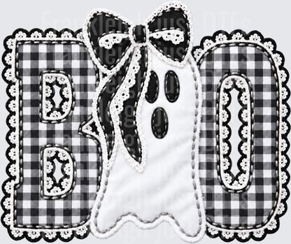 Boo Ghost faux yarn white