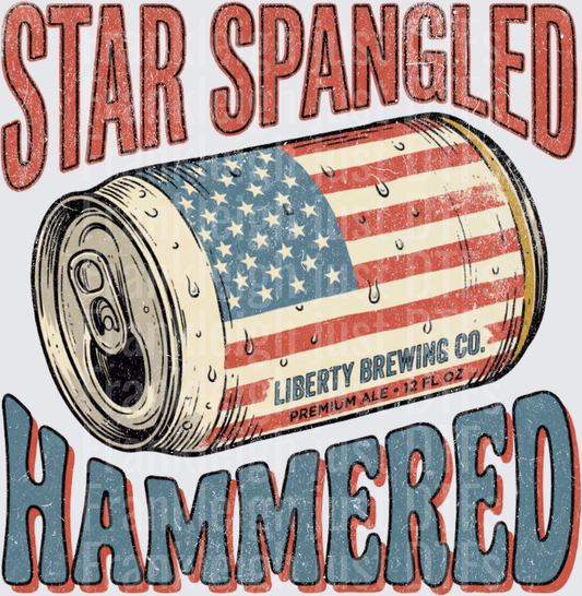 star spangled hammered