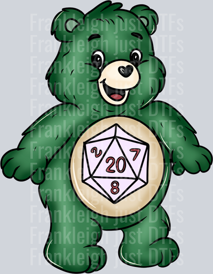 Green stranger bear