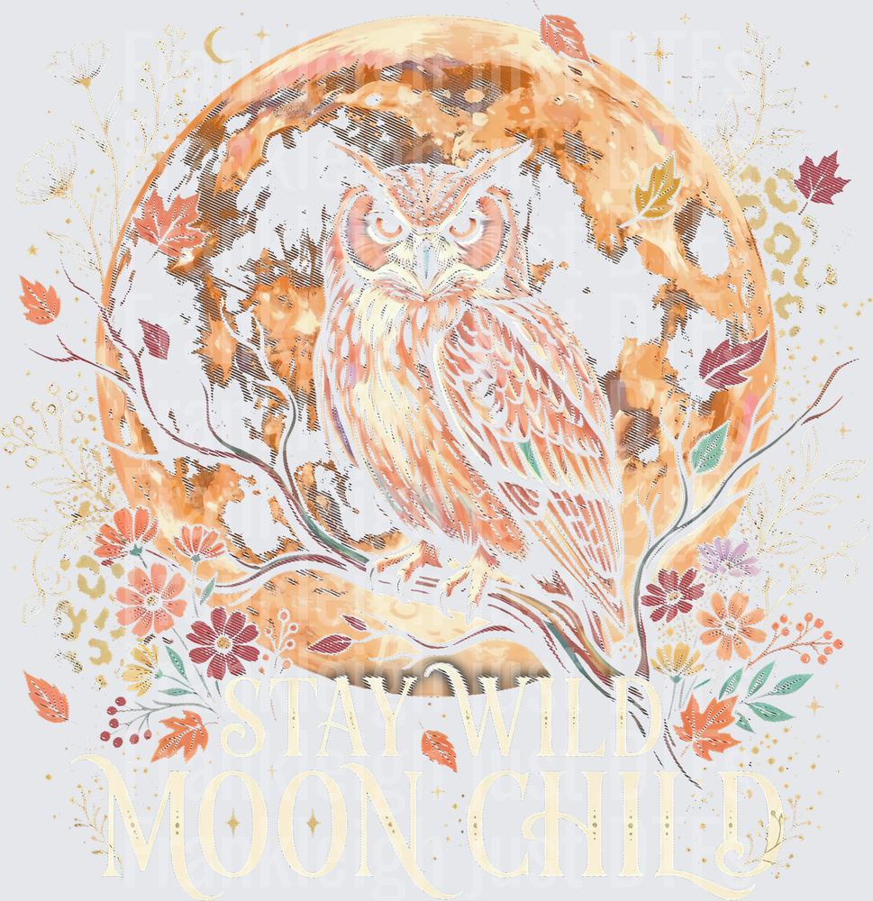 Stay wild moon child (Halftone)