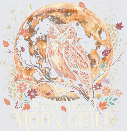 Stay wild moon child (Halftone)