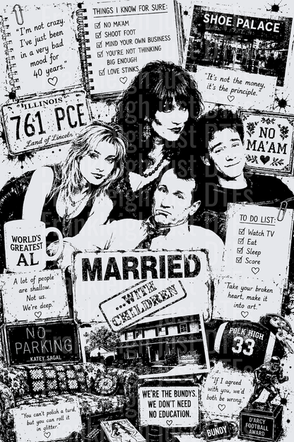 Married with Children Collage