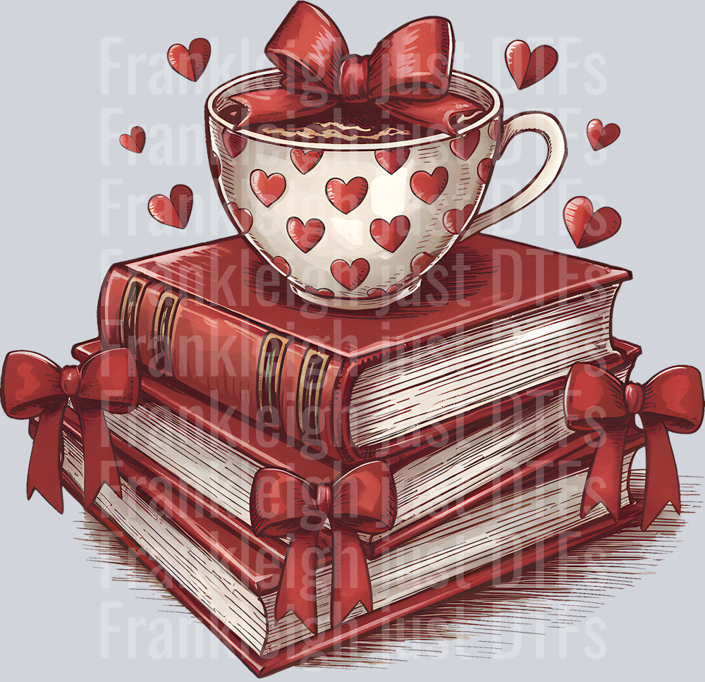 valentine book red