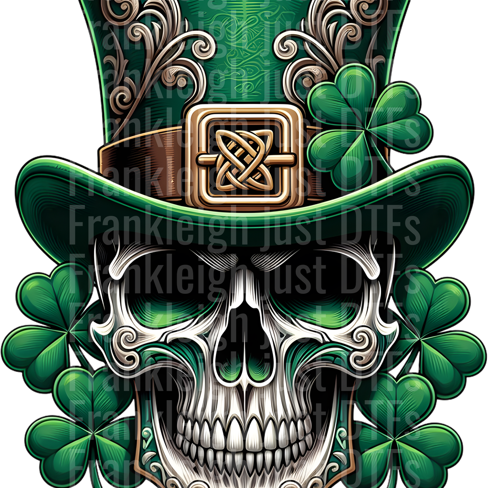 Sugar Skull St Patricks Day