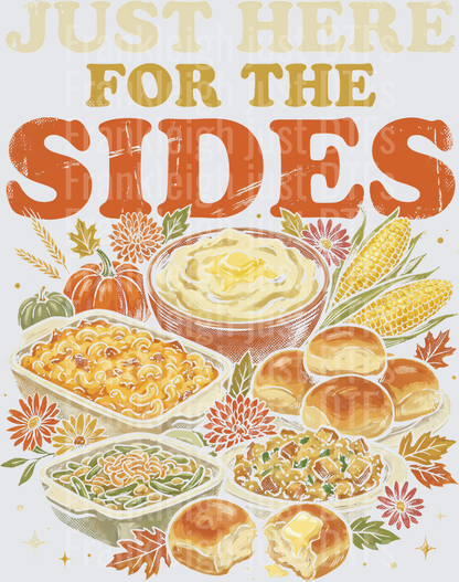 Just Here for the sides (Halftone)