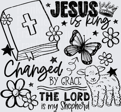 Jesus is King black