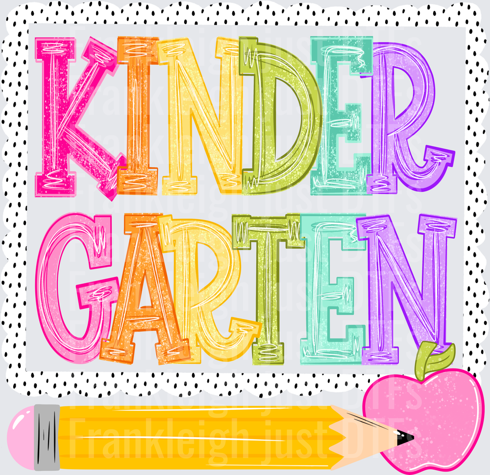 Kindergarten Pencil