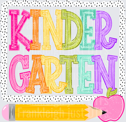 Kindergarten Pencil