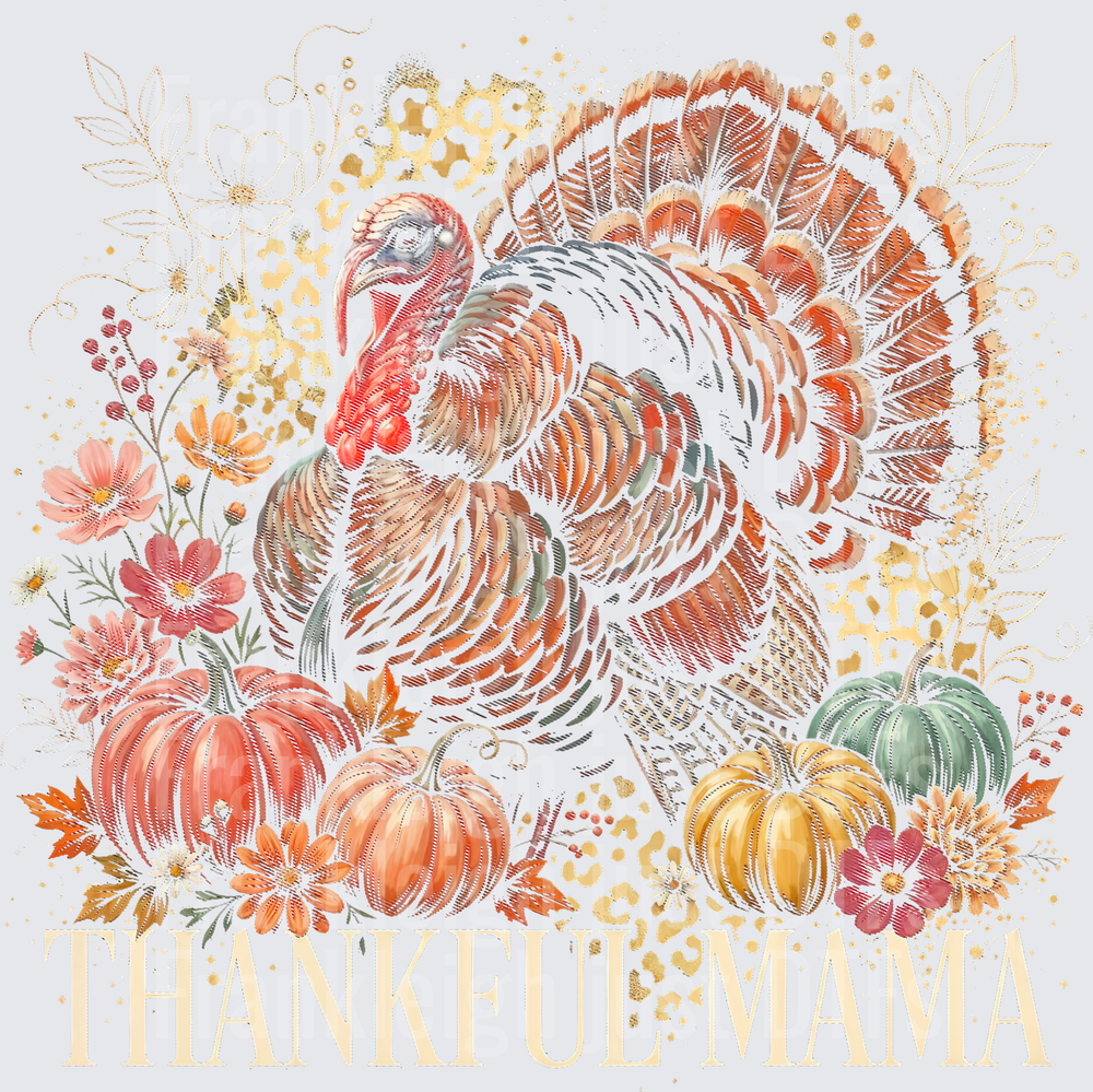 Thankful Mama (Halftone)